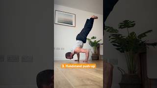 Pancake stretch to stalder press to handstand pushup [upl. by Rednasela]