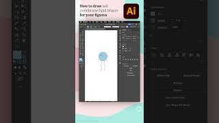 Drawing a lipid bilayer in Adobe Illustrator  Easy tutorial  adobe illustrator tutorial howto [upl. by Noellyn997]