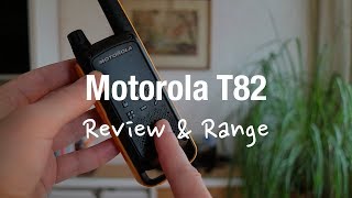 Motorola Talkabout T82 Extreme  2 Way Radio Review and Range Test [upl. by Initsed]