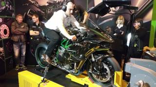 Kawasaki H2R 326BHP Power Run 4K [upl. by Sivle]