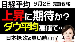 【日経平均チャート分析：92】ダウ平均の高値更新で日本株も上昇するのか🙄🙄📈▼【無料メルマガ】日経平均予想 [upl. by Fornof]