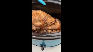 Delicious ribs in the crockpot [upl. by Eirallam]