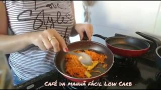 Refeição LOW CARB muito fácil  Para o café da manhã [upl. by Concoff]