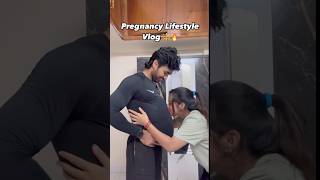 Back Day Vlog 🔱🔥 pregnancy lifestyle vlog couple workoutmotivation gym trend calisthenics [upl. by Kendry592]