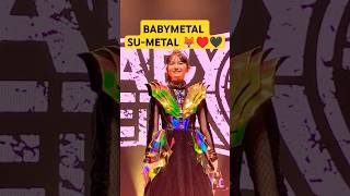 BABYMETAL SUMETAL SUPERPOWER 🦊♥️ babymetal electriccallboy FOXFEST ratatata [upl. by Glenda]