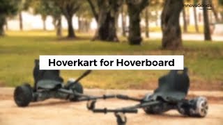 InnovaGoods Gadget Cool Hoverkart for Hoverboard [upl. by Hairehcaz366]