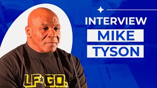 Mike Tyson predicts lots of pain for Jake Paul at LF Go press conference in Las Vegas [upl. by Lleneg442]