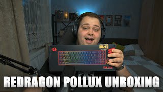 UNBOXUJEM REDRAGON POLLUX TASTATURU [upl. by Evelin]