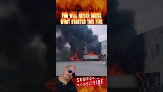 Truck burning at the dock😱😱🤯🤯 [upl. by Atinna166]