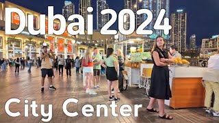 Dubai 4K Amazing City Center Downtown Dubai Walking Tour 🇦🇪 [upl. by Allissa98]