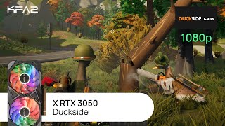 KFA2 X GeForce RTX 3050 Black  Duckside  1080p Full HD разрешение [upl. by Akamaozu]