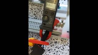 PRUEBA A INTERRUPTOR TERMOMAGNETICO DE 250 AMPS [upl. by Kcirredal]