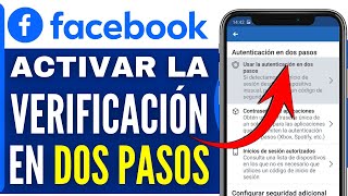 Cómo Activar la Verificación en dos Pasos en Facebook Tutorial Completo 2024 [upl. by Adrial]