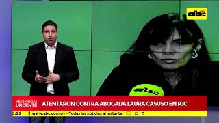 Atentaron contra abogada Laura Casuso en PJC [upl. by Aillicsirp]