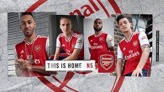 adidas x Arsenal  Introducing the Arsenal 201920 home jersey [upl. by Canada]