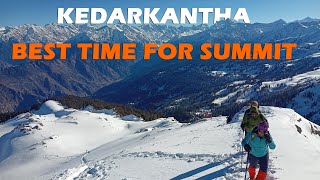 Kedarkantha trek in December  Kedarkantha trek full guide [upl. by Sydalg]