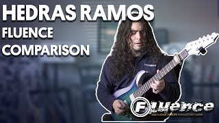 Hedras Ramos Shreds on Fishman Fluence  Comparison [upl. by Zerelda]