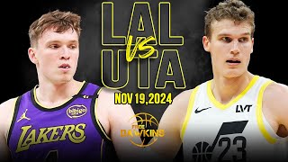 Los Angeles Lakers vs Utah Jazz Full Game Highlights  Nov 19 2024  FreeDawkins [upl. by Namreh]