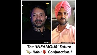 The INFAMOUS Saturn 🪐  Rahu 👺Conjunction in Astrology [upl. by Nort]