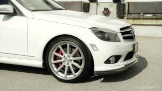 Mercedes Benz C300 on 19quot Vossen VVSCV1 Concave Wheels  Rims [upl. by Odell]