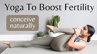 Yoga to Boost Fertility Ovulation and Conception  Ancient Indian Practice To Conceive Naturally [upl. by Haya529]