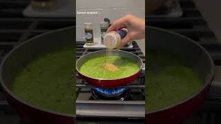 This Spinach Spaghetti is so rich amp creamy♥️ youtubevideos viralvideo food follow subscribe [upl. by Einahpit]