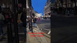 Regent Street Christmas Lights London [upl. by Francine]