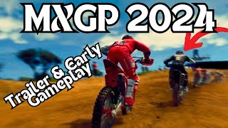 MXGP 2024 The Official Game Trailer And Early Access Gameplay [upl. by Lawan]