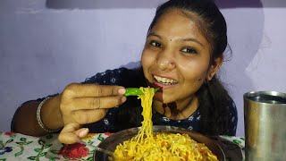 meggi challenge spicy food meggi masala meggi noodles eating challenge mukbang asmreatingmukbang [upl. by Ecerahc]