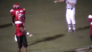 Hoke High School TD Pass vs EE Smith High School [upl. by Yrojram247]