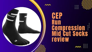 CEP Run Compression Mid Cut 40 sock  review [upl. by Say]