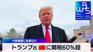 トランプ氏 中国に関税60％超 大統領選に当選なら【WBS】（2024年2月5日） [upl. by Htezzil]