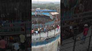 Cement silo slipform shutter shortvideo foryou [upl. by Atinuahs]