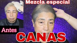 MATIZA TUS CANAS SIN AMONIACOS NI PEROXIDOS [upl. by Enaoj]