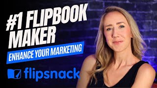 Enhance your marketing materials with Flipsnack The 1 Flipbook Maker [upl. by Ihab]