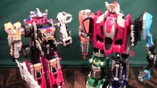 Gogo Sentai Boukenger Super Ultimate Daibouken Review Operation Overdrive Drivemax Ultrazord [upl. by Anai]