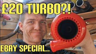 Fake Turbo Trying out Ebays finest 👌 [upl. by Aihsatan]