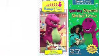 Make 2 Barney DVD Movie Pack Set Eat Drink amp Be Healthy 1992 amp Barney Rhymes With Mother Goose 1993 [upl. by Licht]