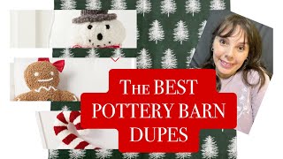 2024 The BEST CHRISTMAS POTTERY BARN Dupes EVER [upl. by Martine]