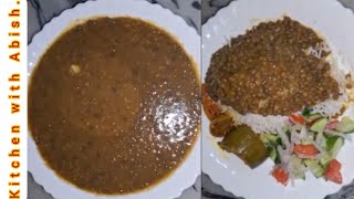 Malka Masoor  Sabut Masoor  Recipe By Kitchen with Abish [upl. by Atalante935]