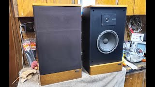 1987 Advent Legacy Speakers [upl. by Nauqe958]