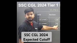 SSC CGL 2024 Tier 1 Expected Cutoff Analysis by Ramo Sir ExamoRamoSir motivation ssc ssccgl [upl. by Pradeep]