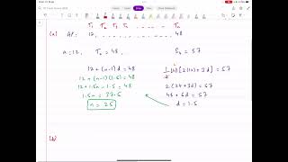 P1 Arithmetic amp Geometric Progressions Part 4   AS amp A level Math  IGCSEOlevel Add Math [upl. by Lehacim]