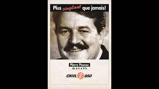 Pierre Pascau LInformateur CKVL 850 AM 1996 [upl. by Carry]