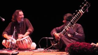 Ustad Shahid Parvez sitar  raag charukeshi  Denis Kucherov on tabla [upl. by Mauricio]