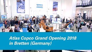 Atlas Copco Grand Opening 2018 in Bretten Germany [upl. by Eimmit]