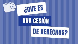 Cesión de derechos [upl. by Mirelle]