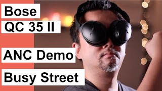 Bose QuietComfort 35 II Sound Demo  Busy Street Music Test [upl. by Ades]