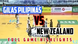 GILAS PILIPINAS VS NEW ZEALAND FULL GAME HIGHLIGHTS 37 WILLIAM JONES CUP 2015 THROWBACK [upl. by Thorfinn]