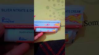 silver nitrate and chlorhexidine gluconate cream uses comment box shortvideos song trending [upl. by Brockie]